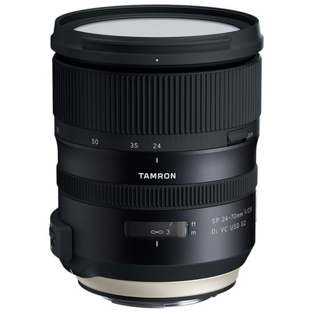 Tamron - SP 24-70mm F/2.8 Di VC USD G2 Zoom Lens for Canon DSLR cameras - black