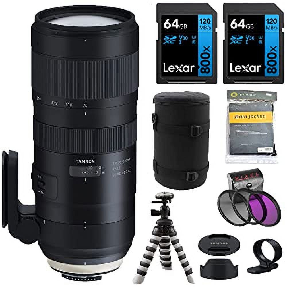 Tamron SP 70-200mm f/2.8 Di VC USD G2 Zoom Lens for Nikon F Camera
