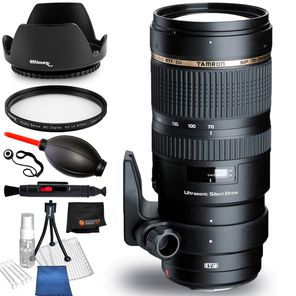 Tamron SP 70-200mm f/2.8 Di VC USD Telephoto Zoom Lens for Canon