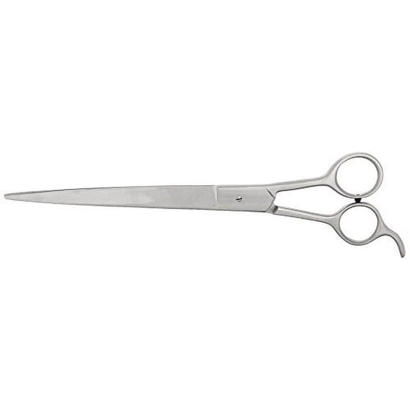TAMSCO Barber Shear 10-Inch Curved Blade Stainless Steel Ice Tempered Beveled Edge Curved