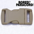 thumbnail image 1 of Tan 1/2 Inch Buckle - 5 pack - Great for Paracord, 1 of 1