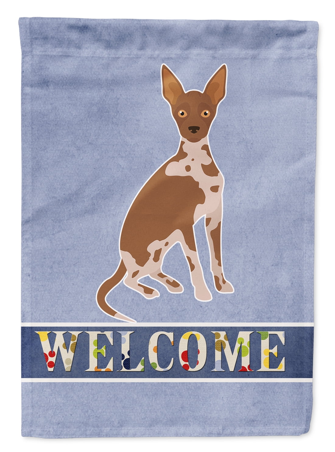 Tan Abyssinian or African Hairless Dog Welcome Garden Flag