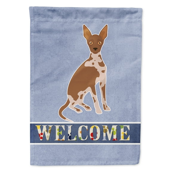Tan Abyssinian or African Hairless Dog Welcome Garden Flag
