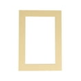 thumbnail image 1 of Tan Acid Free 11x14 Picture Frame Mats with White Core Bevel Cut for 8x12 Pictures - Fits 11x14, 1 of 4