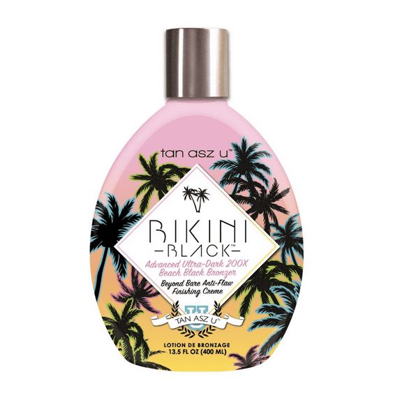 Tan Asz U BIKINI BLACK Advanced Ultra Dark 200x Black Bronzer 13.5 oz