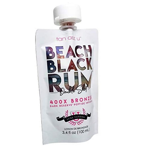 Tan Asz U Beach Black Rum 400X Bronzer 3.4 ounce pouch