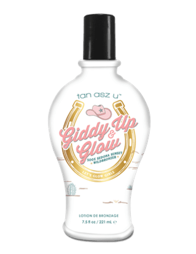 Tan Asz U Giddy Up & Glow 500x Sedona Sunset Wildbronzer 7.5oz
