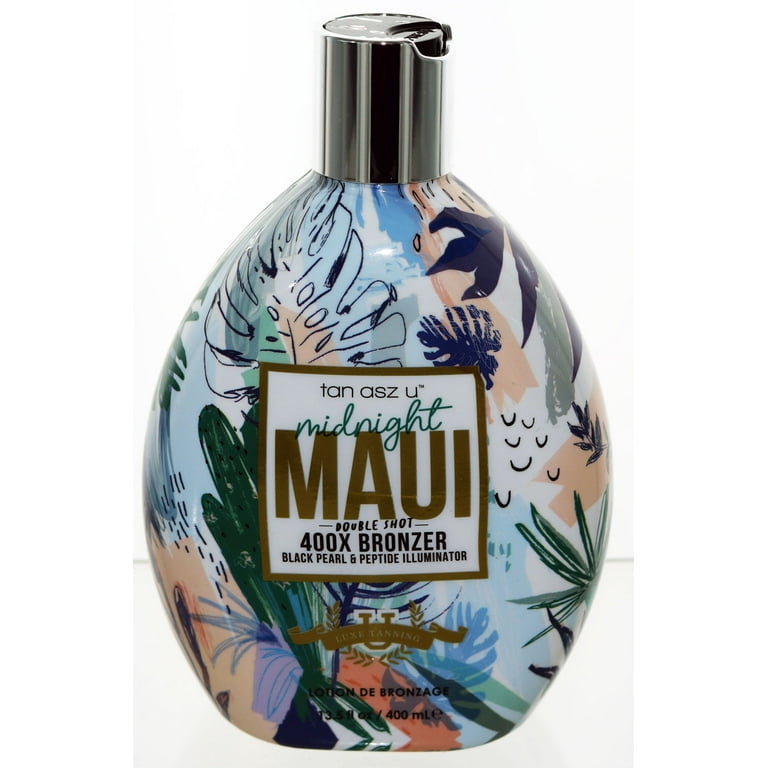 Tan Asz U Midnight Maui Double Shot 400X Bronzer Tanning Tan Asz U Midnight Maui Double Shot 400X Bronzer Tanning