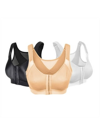 Bra For Seniors Front Closure Bra For Women Full Coverage Front Closure  Support Bra For Older Women 