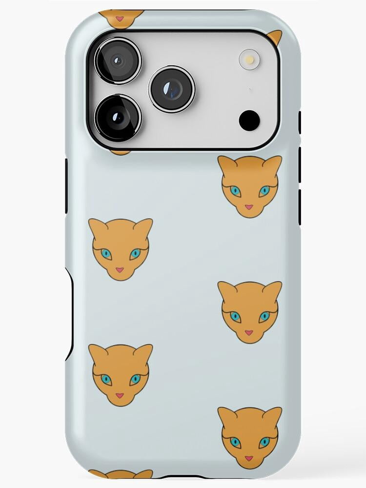 Tan Cat Faces with Turquoise Eyes Tough Phone Case for Select Apple ...