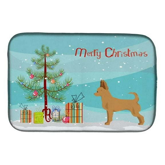 Tan Chion Christmas Tree Dish Drying Mat