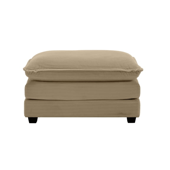 Tan Corduroy, Retro Style - Ideal for Living Room and Bedroom Decor