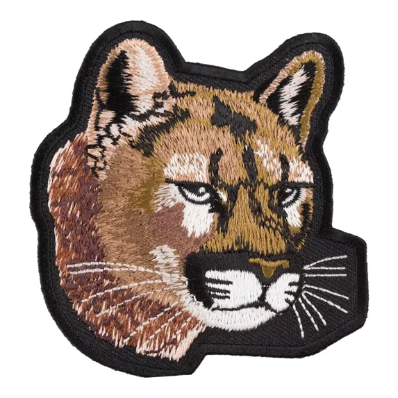 Tan Cougar Patch, Wild Animal Patches