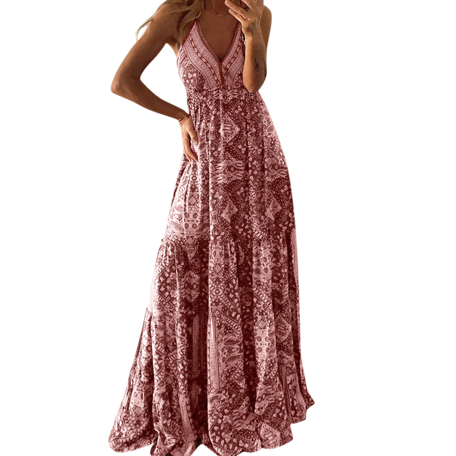 white christmas dresses Clara Maxi Dress Coral Reef Xs main image 1