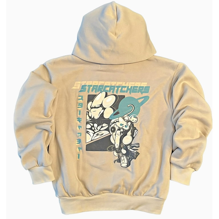 Tan Hoodie Graphic Hoodie Size Large High Quality Pullover New Limited  Edition 