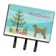 thumbnail image 1 of Tan Labradoodle Christmas Tree Leash or Key Holder, 1 of 4