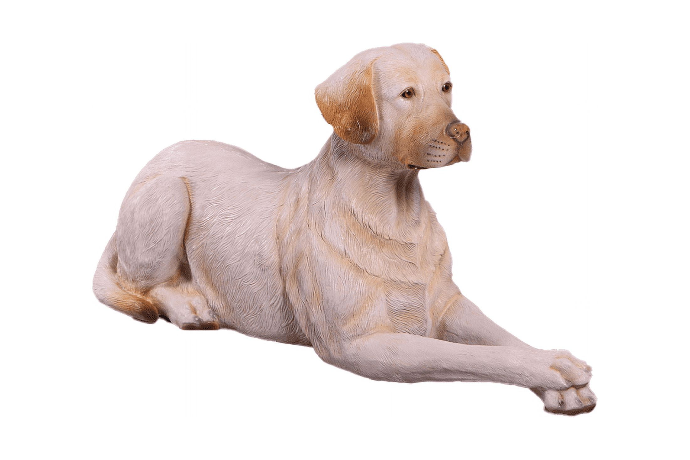 Tan Laying Labrador Life Size Statue - Walmart.com