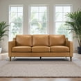 thumbnail image 1 of Tan Leather, Anti - Crack Design - Ideal for Busy Families, User - Friendly for i - robot, 1 of 5