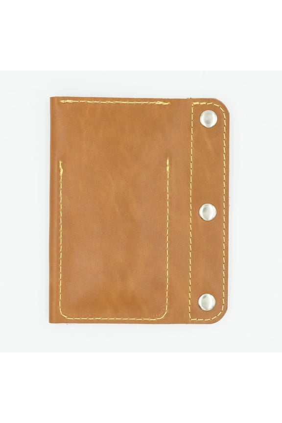 Tan Leather Roll for 2 Watches