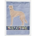 thumbnail image 1 of Tan Longdog Welcome Flag Canvas House Size, 1 of 1