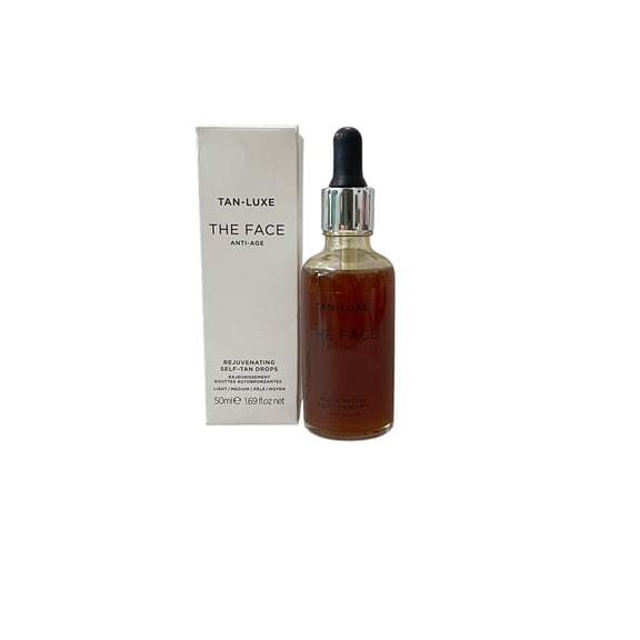 Tan-Luxe The Face Rejuvenating Self Tan Drops Light Medium 50ml 1.69 fl oz