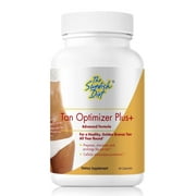 Tan Optimizer Plus+ – Sugar-Free Tanning & Skin Health Supplement with Beta Carotene, L-Tyrosine, Collagen & Antioxidants for Radiant Skin & Immune Support – 30 Capsules