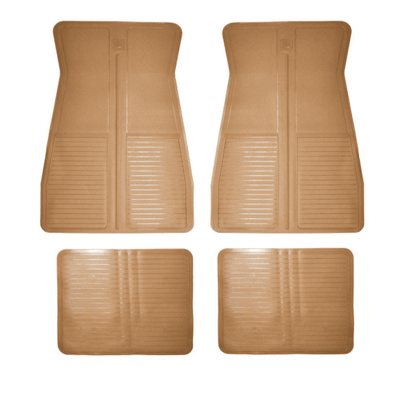 Tan Original GM Style Floor Mat Set Camaro Nova Chevelle Impala Corvette