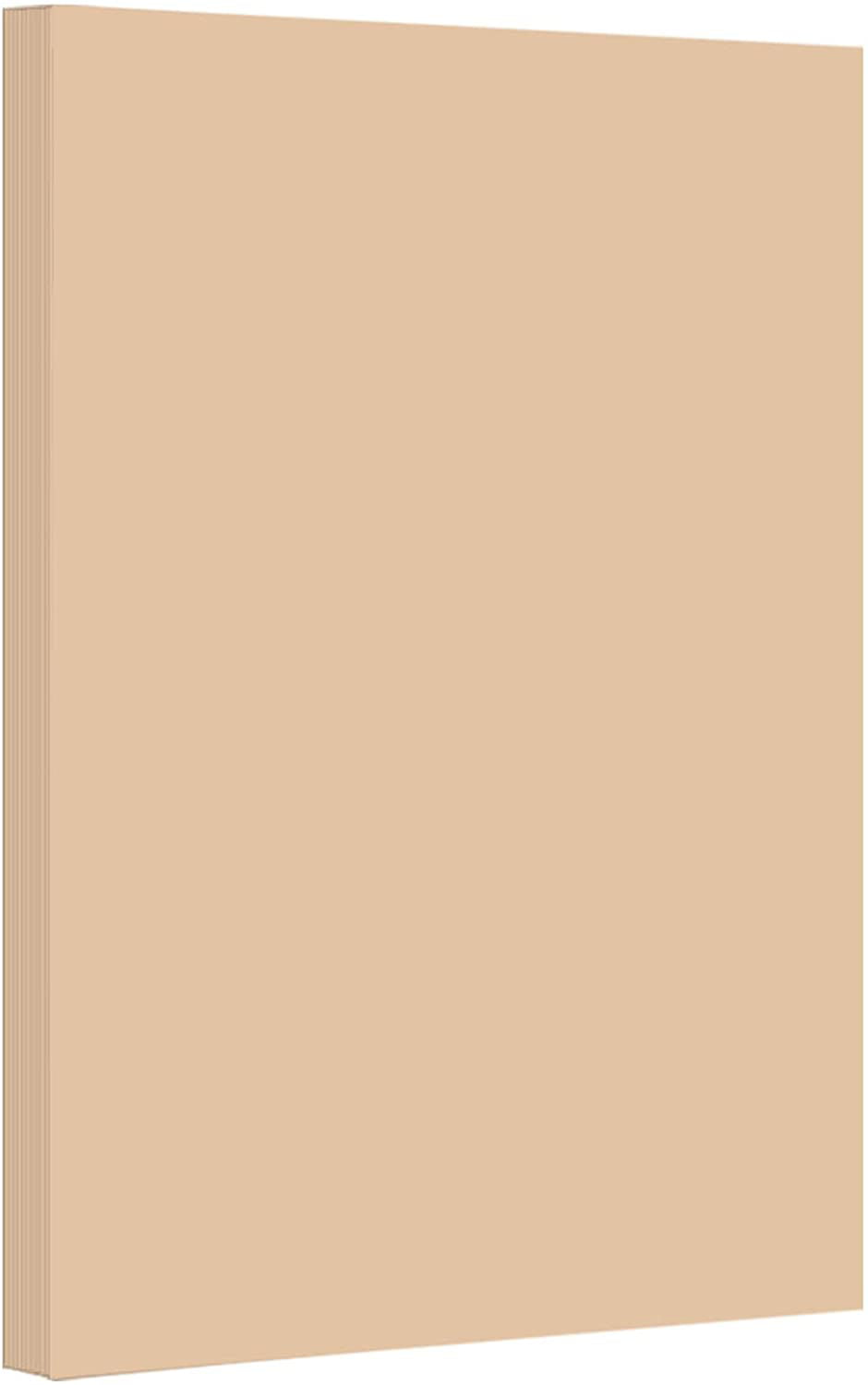 Cream Pastel Color Card Stock, 67Lb Cover Cardstock, 8.5 x 14 Inches