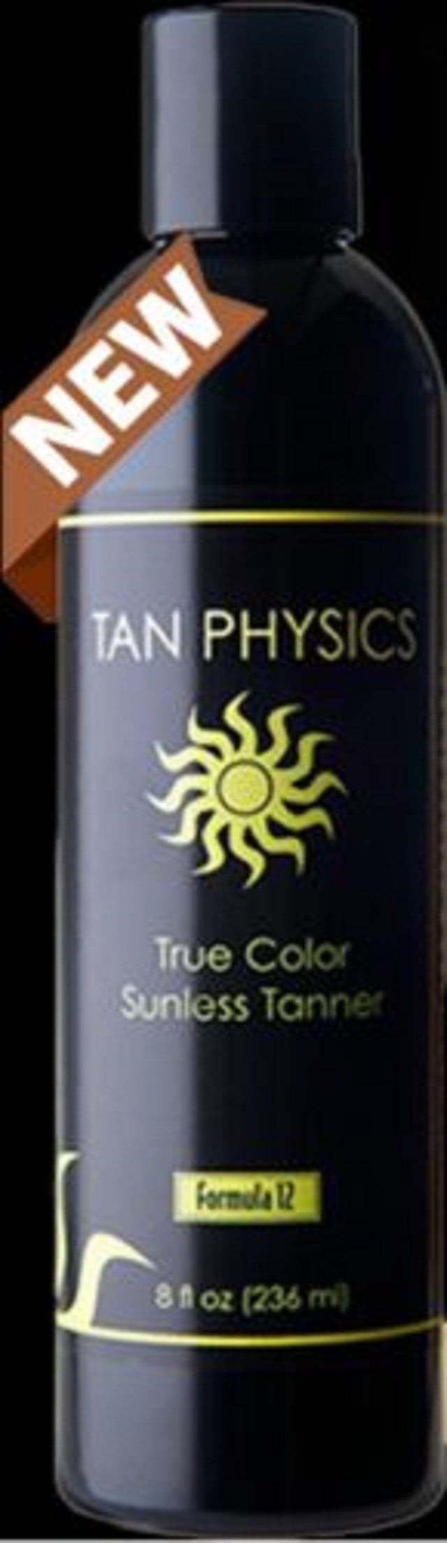 Tan Physics True Color Sunless Self Tanner Formula 12 Sun Less Tanning Lotion 8 Oz