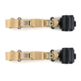 thumbnail image 1 of Tan Retractable Bucket Seat Belt Kit for 1997-2006 Jeep Wrangler & TJ Standard 3 Point - 2 Belts, 1 of 1