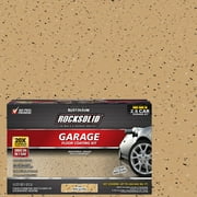 Tan, Rust-Oleum RockSolid Polycuramine High-Gloss 2.5-Car Garage Floor Coating Kit - 180 oz.