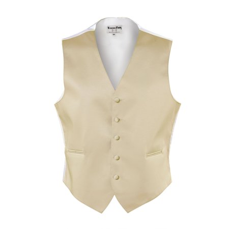 Tan Satin Fullback Vest