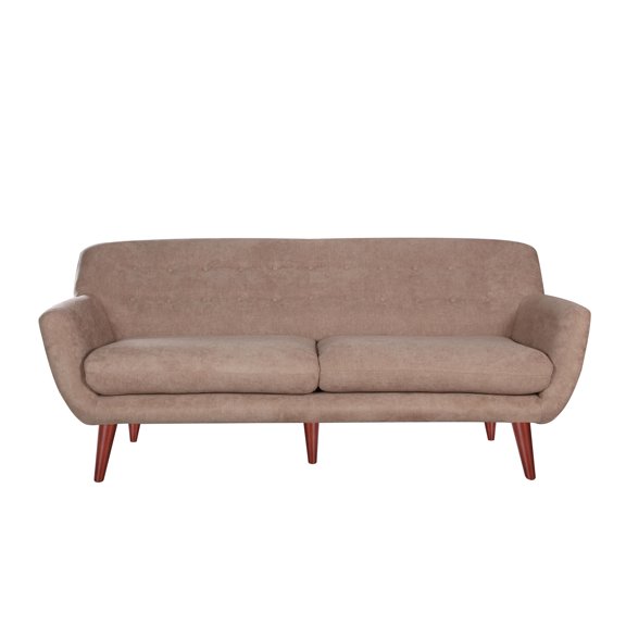 Tan Sofa, Upholstered Style / Relaxing Hang - out Place