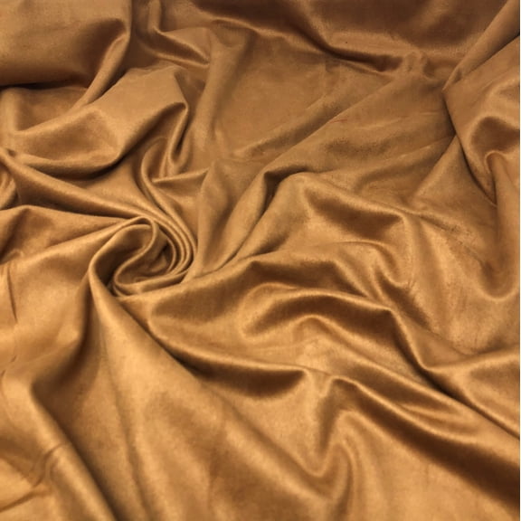 Tan Spandex Double-Sided Suede