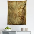 thumbnail image 1 of Tan Tapestry, Textured Mystic Occult Sigil Seal over Distressed Old Background Design Print, Fabric Wall Hanging Decor for Bedroom Living Room Dorm, 5 Sizes, Tan, by Ambesonne, 1 of 1