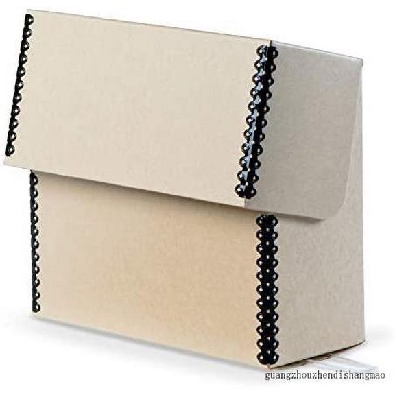 Tan -Top Document Stora Box - 2 1/2W X 12 1/4L X 10 1/4"H