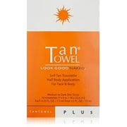 Tan Towel Self Tanner Towelette Plus, 10 Ct