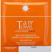 Tan Towel Total Body Tan Dark
