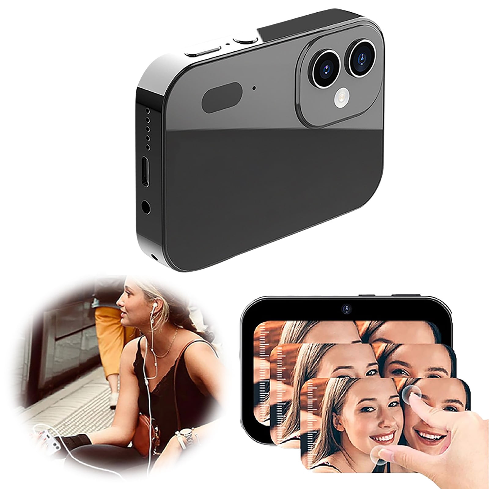 TanChengg 4K Digital Camera 3 Inch Screen Entertainment Digital Camera