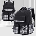 thumbnail image 1 of TanGnanna School Backpacks School Backpack For 1st 3rd 4th 5th 6th Grade Lightweight Spine Backpack With Large Capacity For Ages 7 16 GIrls, 1 of 5