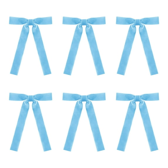 TanSiDing 12pcs Velvet Bows Christmas Tree Ornaments Vintage Velvet Ribbon Bows for Tree Garland Wreath Indoor Xmas Decorations A