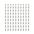 thumbnail image 1 of TanSiDing 1pcs Eco-Friendly Christmas Paper Straws, Biodegradable Striped Party Supplies for Holiday Celebrations and Family Gatherings, 1 of 6