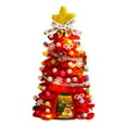 thumbnail image 1 of TanSiDing 1pcs LED Mini Christmas Tree with Warm Lights, Desktop Holiday Decor for Home Office Party Festive Decorations Style 2, 1 of 6