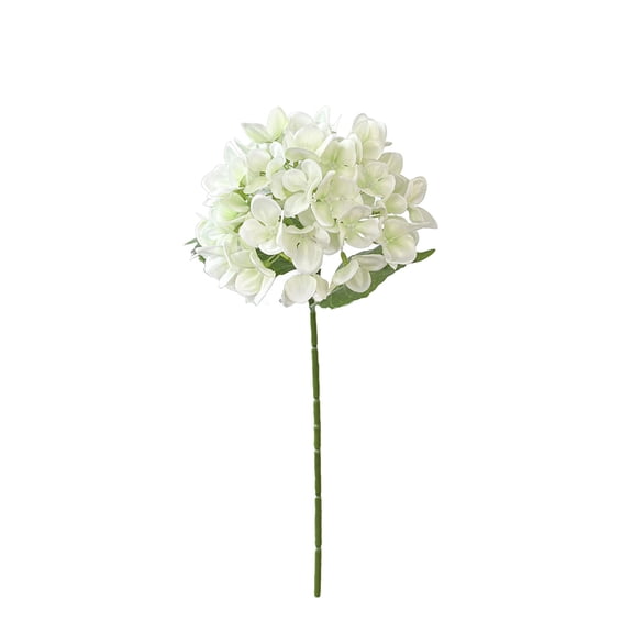 TanSiDing 1pcs Silk Hydrangea Artificial Flower Stems Realistic Petals Durable Fade-Resistant for Home Wedding Decor Arrangements