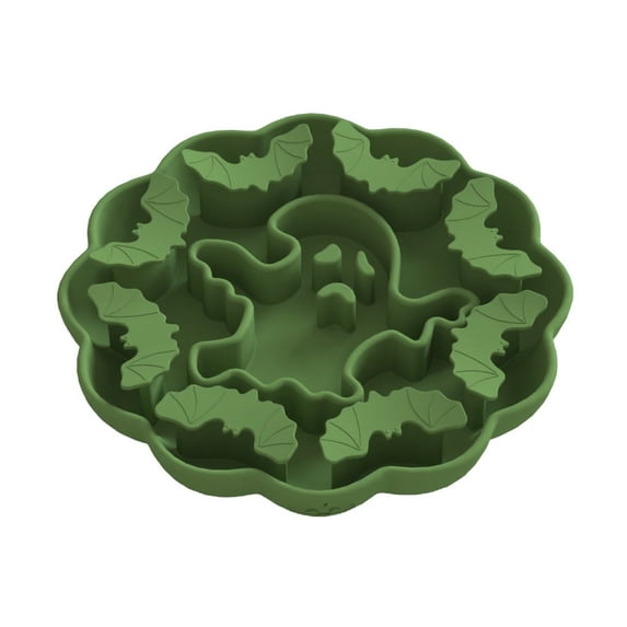 TanSiDing 1pcs Slow Feeder Dog Bowl Non-Slip Pet Food Dish for Fast Eaters, Anti-Choke Mealtime Puzzle Feeder with Suction Base for Dogs and Cats