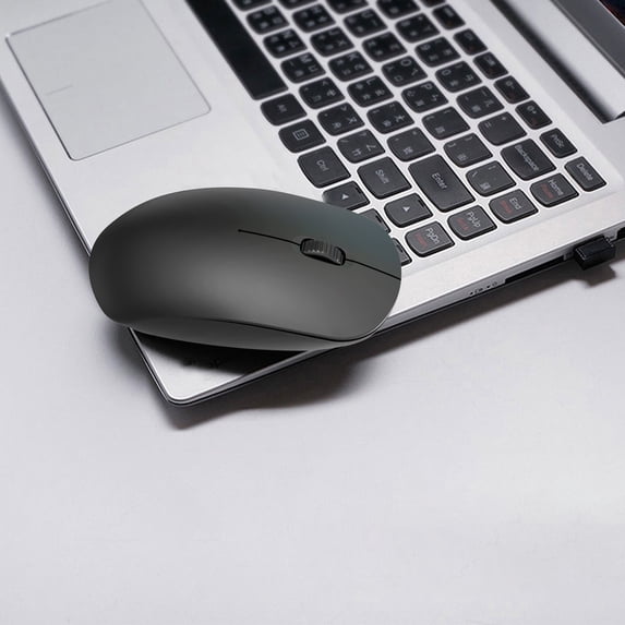 TanSiDing 2.4G Wireless Bluetooth Mouse, Silent Click Portable Mute Mouse for Laptop PC, 1000 DPI Plug and Play Office Business Travel Ergonomic Mouse