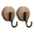 thumbnail image 1 of TanSiDing 2pcs Strong Suction Cup Wreath Hanger for Glass Door - Heavy Duty No Drill Hook for Holiday Seasonal Decor Indoor Outdoor Use 5.7*3.2CM, 1 of 7