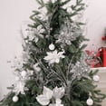 thumbnail image 1 of TanSiDing 3pcs Luxury Glitter Christmas Floral Picks - Realistic Berry Branch Decor for Holiday Tree Arrangements and Festive Centerpieces, 1 of 6