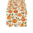 thumbnail image 1 of TanSiDing 3pcs Thanksgiving Table Runner Fall Harvest Decor Polyester Kitchen Dining Table Cover Party Holiday Decoration 33*180cm, 1 of 6
