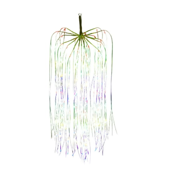 TanSiDing 3pcs Weeping Willow String Lights, LED Fairy Lights for Bedroom Decor, Waterproof Outdoor Indoor Decorative Lighting, Plug-in Christmas Tree Party Wedding Garden Patio Ambiance 100cm